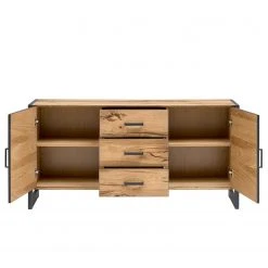 Naturoo Sideboard Ironwood I - Echtholzfurnier / Metall - Alteiche / Grau -Wohnzimmermöbel boutique en ligne 1000213242 200512 14005600054 DETAILS P000000001000213242