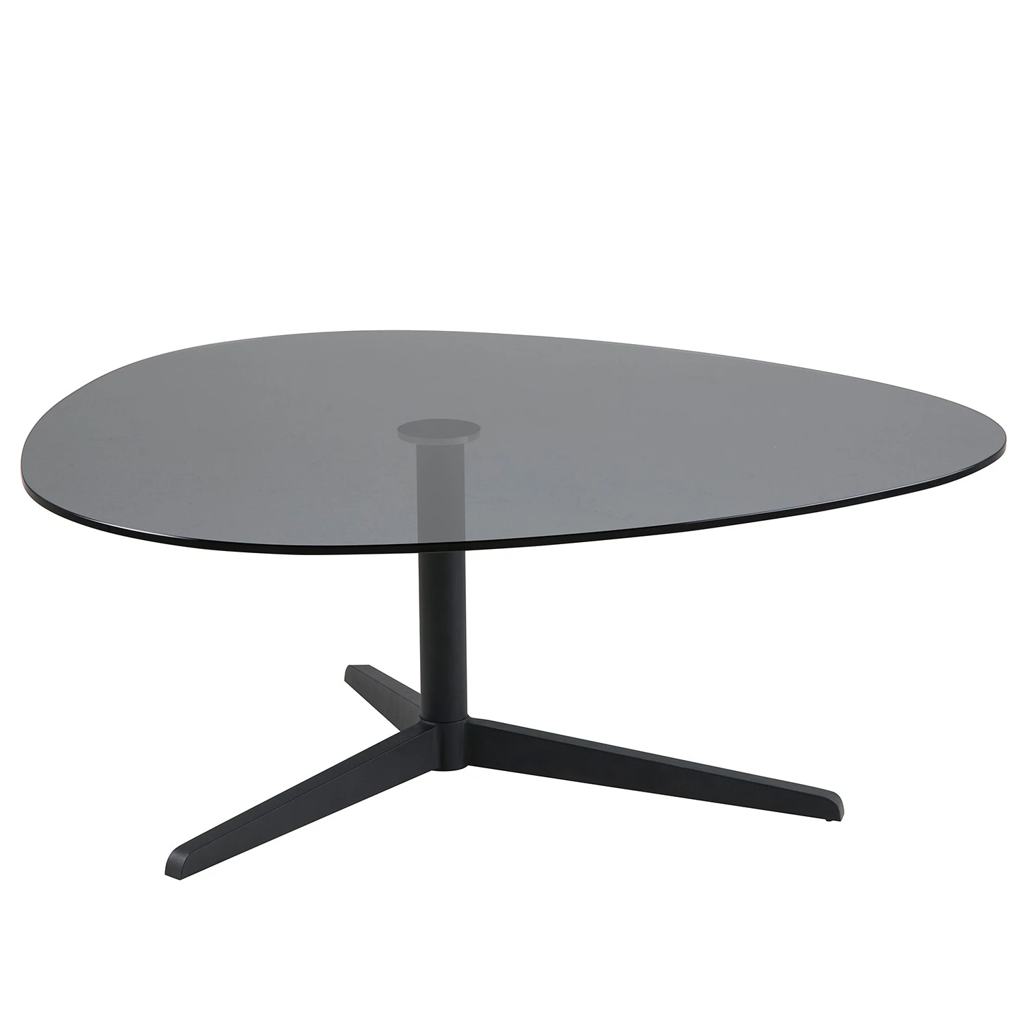 Red Living Couchtisch Mandan I - Glas / Metall - Dunkelgrau / Schwarz 1 Red Living Couchtisch Mandan I - Glas / Metall - Dunkelgrau / Schwarz