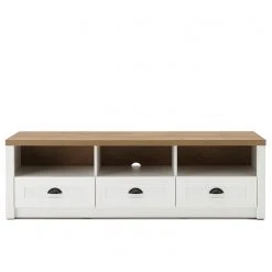 Norrwood Lowboard Proville II - Eiche Weiß Dekor / Eiche Dekor 9 Norrwood Lowboard Proville II - Eiche Weiß Dekor / Eiche Dekor -Wohnzimmermöbel boutique en ligne 1000213891 200525 13142400107 DETAILS P000000001000213891