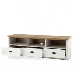 Norrwood Lowboard Proville II - Eiche Weiß Dekor / Eiche Dekor 10 Norrwood Lowboard Proville II - Eiche Weiß Dekor / Eiche Dekor -Wohnzimmermöbel boutique en ligne 1000213891 200525 13142400108 DETAILS P000000001000213891