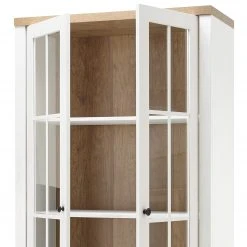 Norrwood Vitrinenschrank Proville - Eiche Weiß Dekor / Eiche Dekor -Wohnzimmermöbel boutique en ligne 1000213895 200525 13145300136 DETAILS P000000001000213895