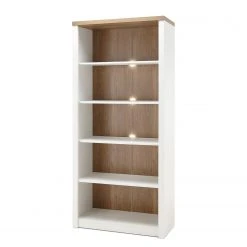 Norrwood Regal Proville I - Eiche Weiß Dekor / Eiche Dekor