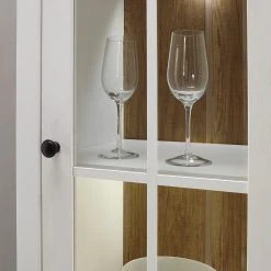 Norrwood Wohnwand Proville IV (4-teilig) - Eiche Weiß Dekor / Eiche Dekor -Wohnzimmermöbel boutique en ligne 1000214306 200527 07011600135 DETAILS P000000001000214306