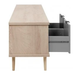 Mørteens TV-Lowboard Elysian - Grau / Eiche Dekor -Wohnzimmermöbel boutique en ligne 1000214491 200608 14160500069 DETAILS P000000001000214491