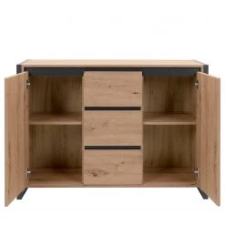 Red Living Kommode Denville II - Eiche Artisan Dekor / Anthrazit -Wohnzimmermöbel boutique en ligne 1000214501 200608 14170000104 DETAILS P000000001000214501