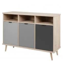 Mørteens Sideboard Elysian - Grau / Eiche Dekor