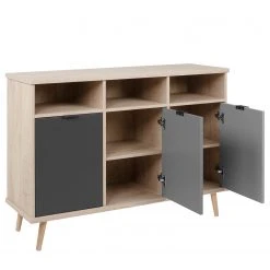 Mørteens Sideboard Elysian - Grau / Eiche Dekor -Wohnzimmermöbel boutique en ligne 1000214503 200608 14174500131 DETAILS P000000001000214503