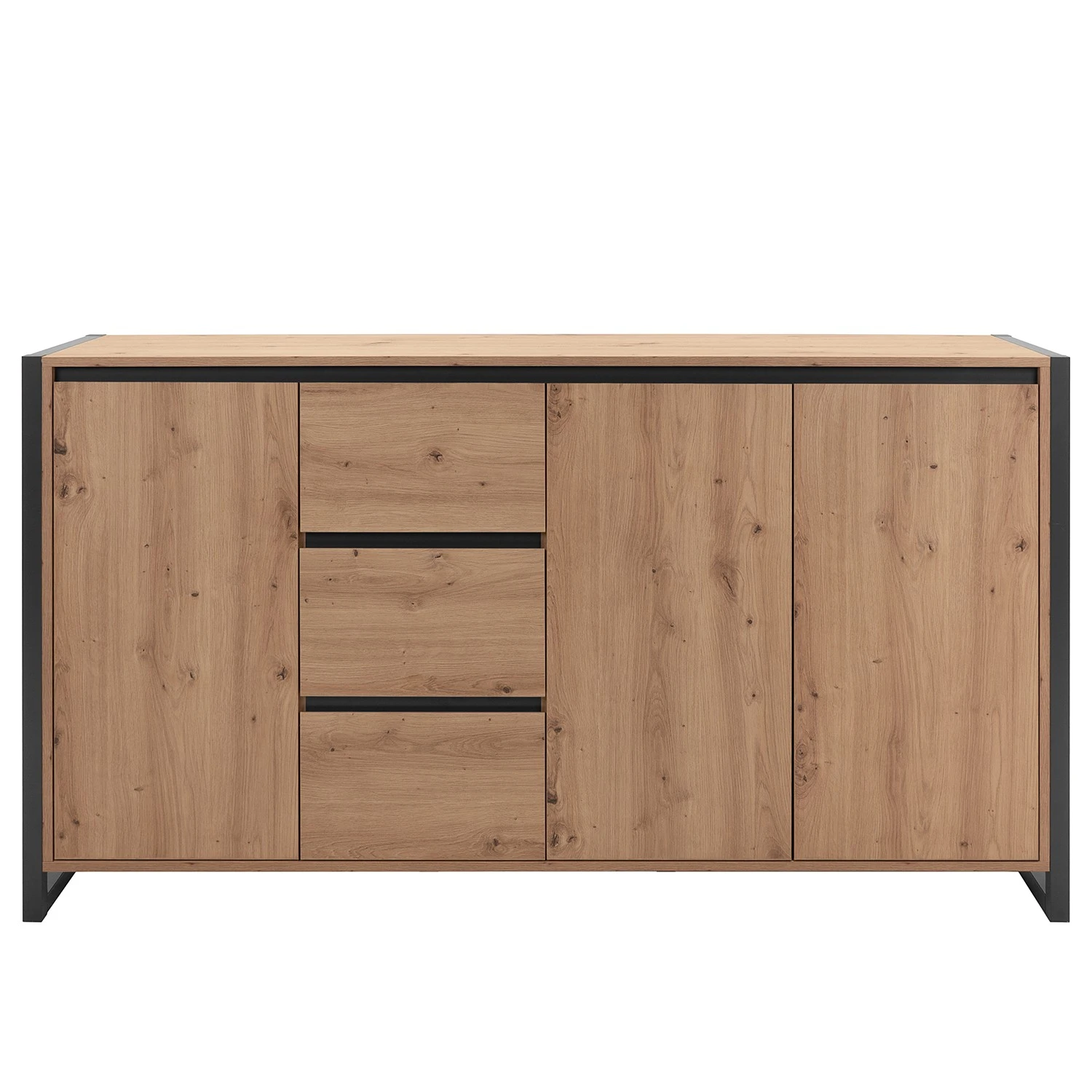 Red Living Sideboard Denville - Eiche Artisan Dekor / Anthrazit 4 Red Living Sideboard Denville - Eiche Artisan Dekor / Anthrazit – Bild 4