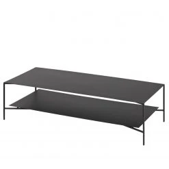 Red Living Couchtisch Cleehill - Metall - Schwarz