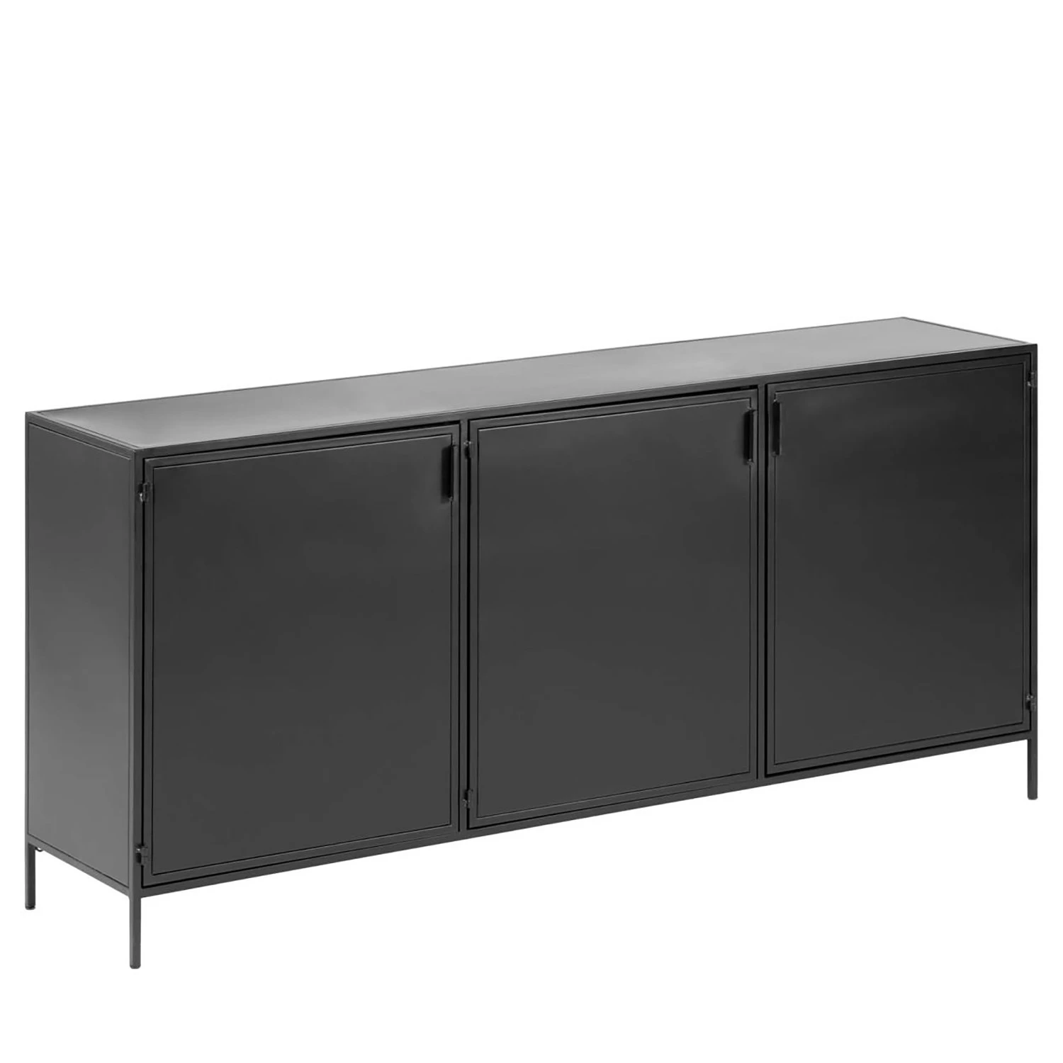 Red Living Sideboard Exford - Metall - Schwarz 1 Red Living Sideboard Exford - Metall - Schwarz