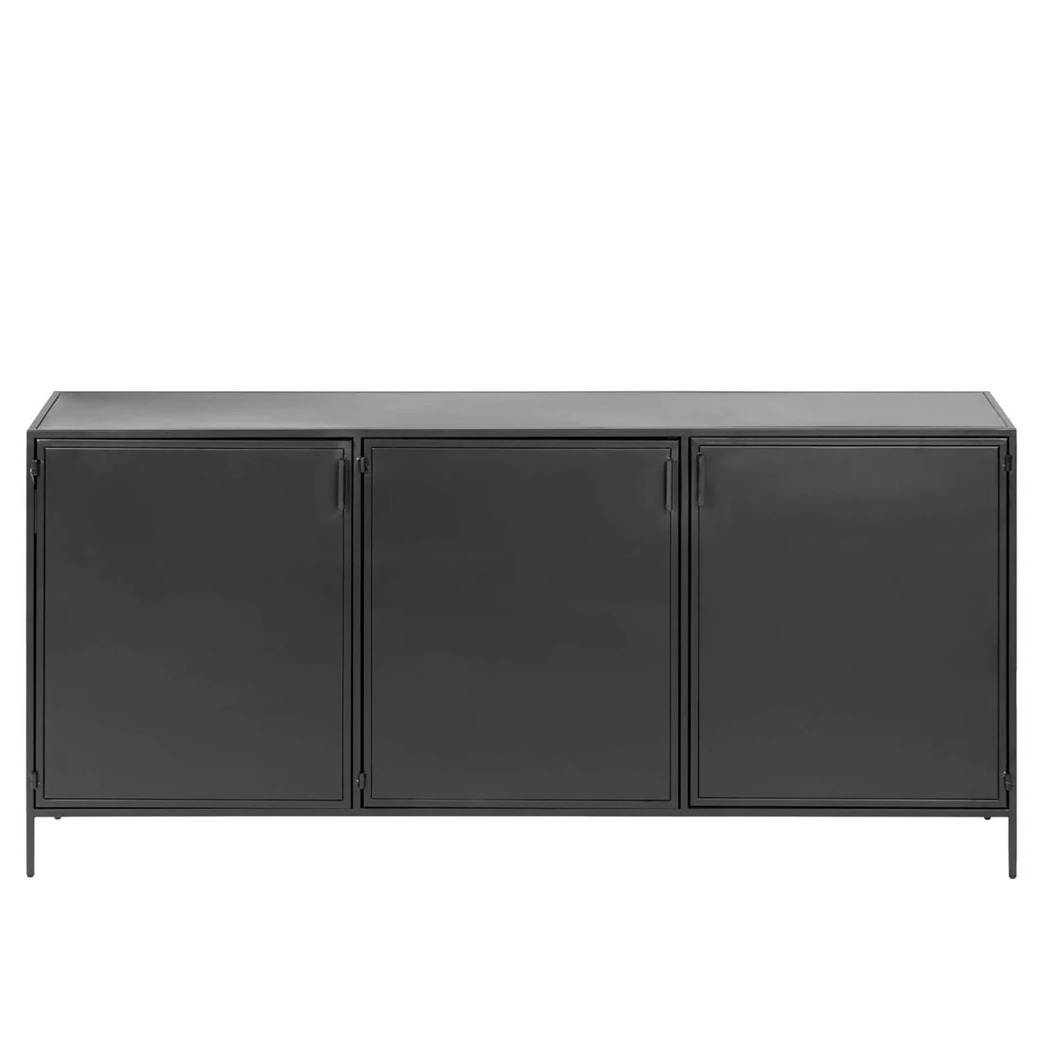 Red Living Sideboard Exford - Metall - Schwarz 2 Red Living Sideboard Exford - Metall - Schwarz – Bild 2