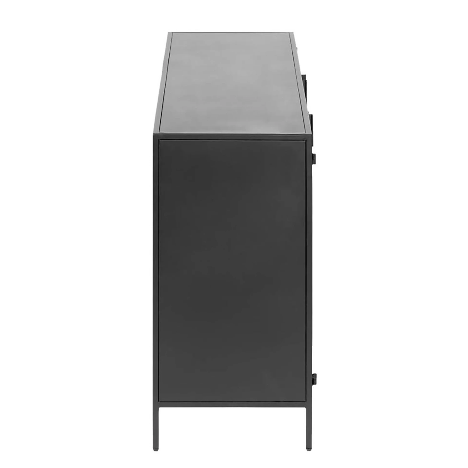 Red Living Sideboard Exford - Metall - Schwarz 3 Red Living Sideboard Exford - Metall - Schwarz – Bild 3