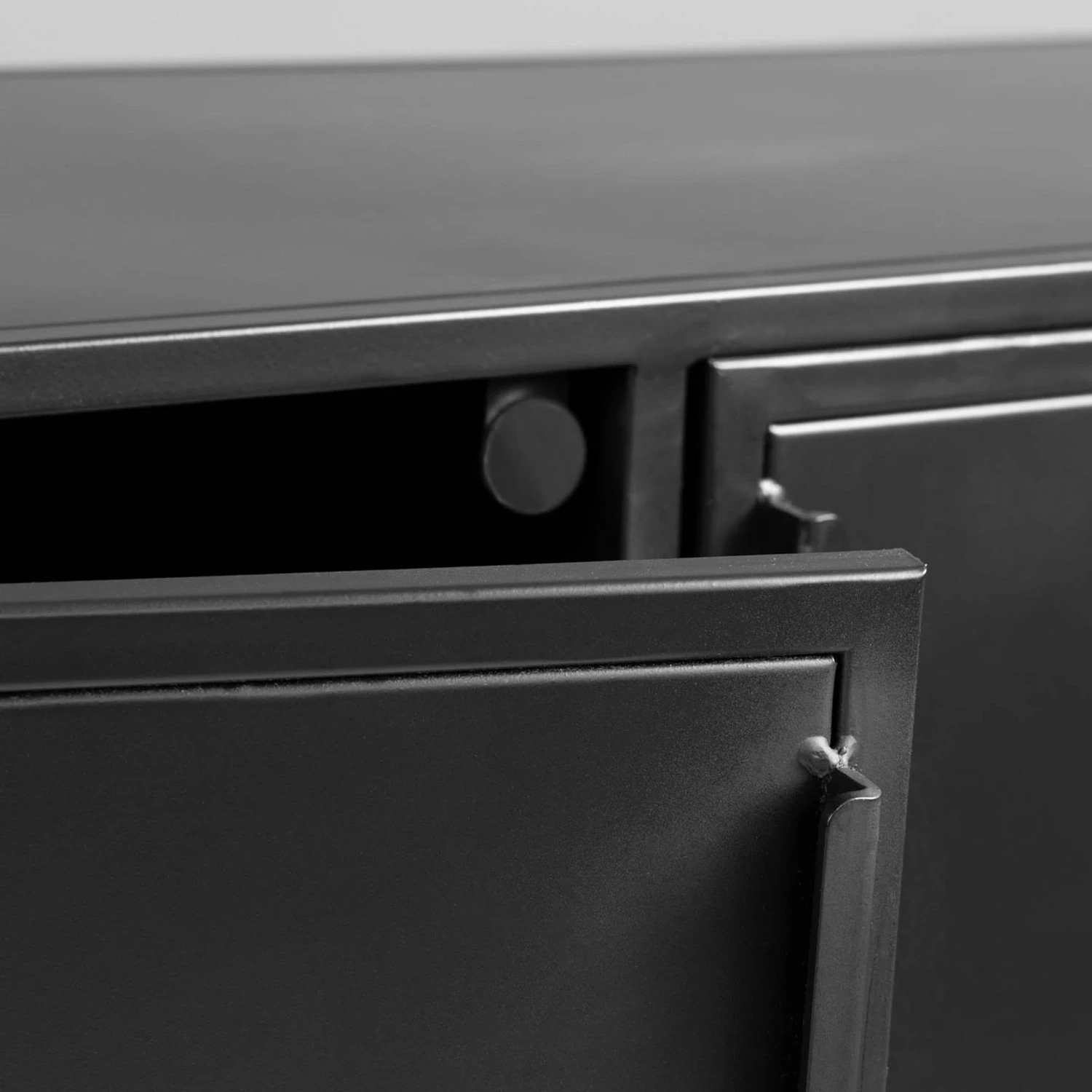 Red Living Sideboard Exford - Metall - Schwarz 6 Red Living Sideboard Exford - Metall - Schwarz – Bild 6