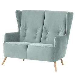 Fredriks Sofa Bonham (2 -Sitzer) - Samt - Pastellblau
