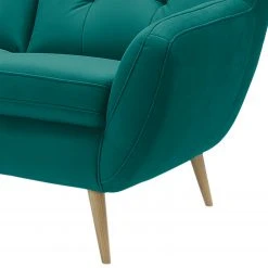 Fredriks Sofa Sawston I (3 -Sitzer) - Samt - Petrol -Wohnzimmermöbel boutique en ligne 1000215350 201209 18162300238 DETAILS P000000001000215350