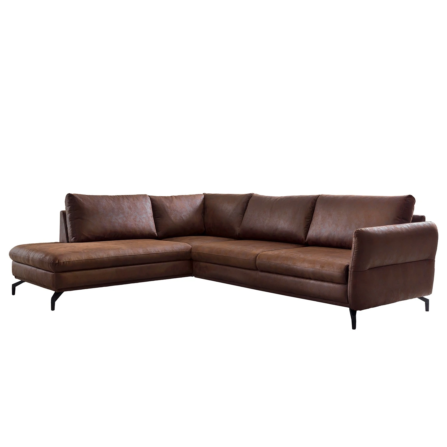 Fredriks Ecksofa Coker - Microfaser - Ottomane davorstehend links 1 Fredriks Ecksofa Coker - Microfaser - Ottomane davorstehend links