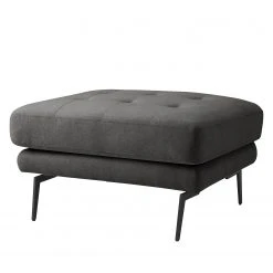Mørteens Polsterhocker Hamina I - Flanell - Dunkelgrau