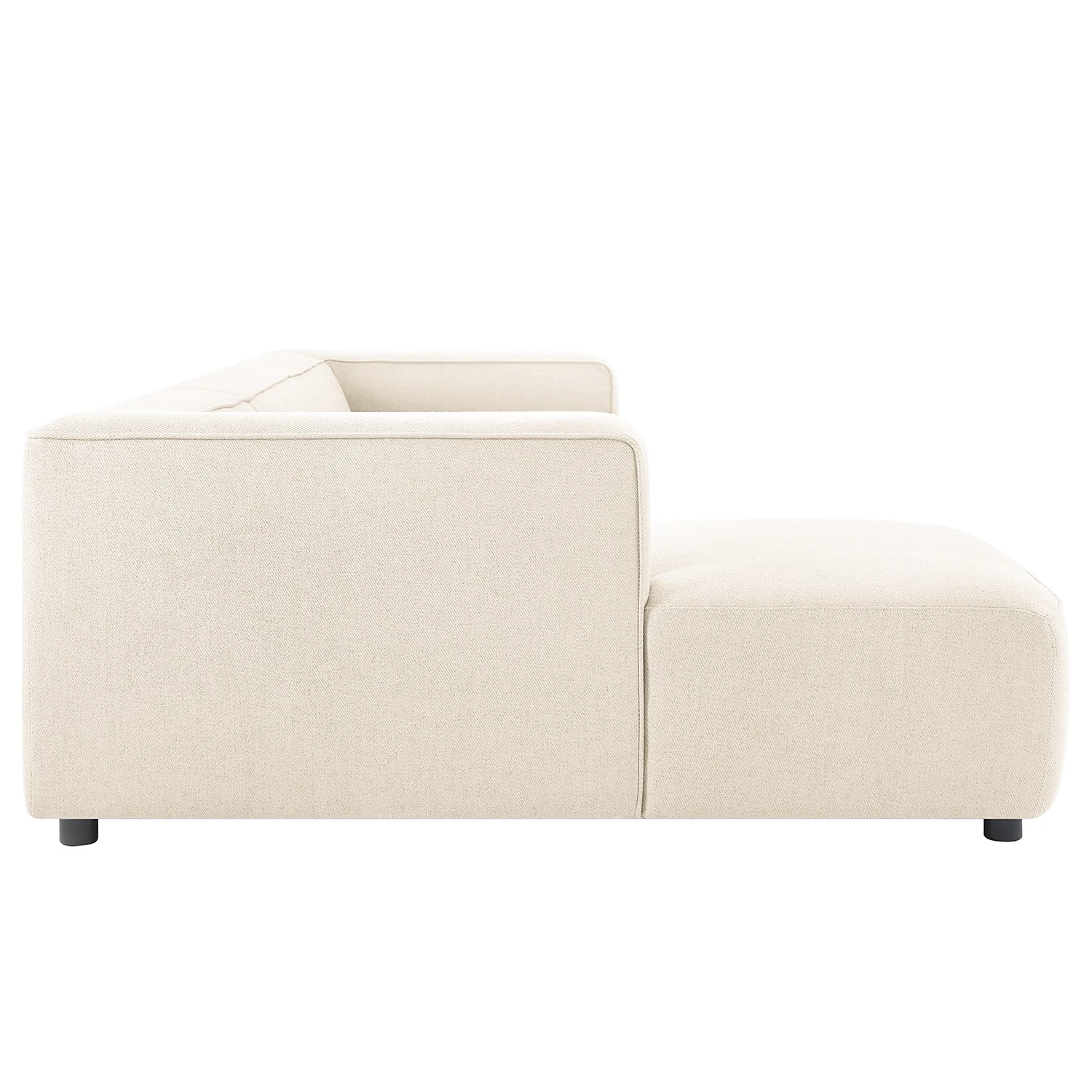 Fredriks Ecksofa Berlou I - Webstoff - Creme - Longchair davorstehend links 5 Fredriks Ecksofa Berlou I - Webstoff - Creme - Longchair davorstehend links – Bild 5