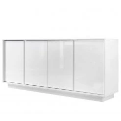 LC Spa Sideboard Ice I - Hochglanz Weiß - Breite: 180 cm