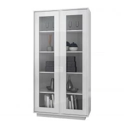 LC Spa Vitrinenschrank Ice - Hochglanz Weiß