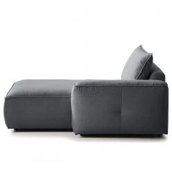 Studio Copenhagen Modullongchair Buckley II - Webstoff Saia: Steingrau - Armlehne davorstehend rechts -Wohnzimmermöbel boutique en ligne 1000216839 201221 11154900183 DETAILS P000000001000216839