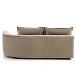 Studio Copenhagen Modullongchair Buckley I - Samt Shyla: Beige - 196 x 146 cm - Ausrichtung rechts -Wohnzimmermöbel boutique en ligne 1000216859 201112 16405600065 DETAILS P000000001000216859