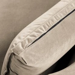 Studio Copenhagen Modullongchair Buckley I - Samt Shyla: Beige - 196 x 146 cm - Ausrichtung rechts -Wohnzimmermöbel boutique en ligne 1000216859 201112 16405700071 DETAILS P000000001000216859