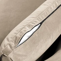 Studio Copenhagen Modullongchair Buckley I - Samt Shyla: Beige - 196 x 146 cm - Ausrichtung rechts -Wohnzimmermöbel boutique en ligne 1000216859 201112 16405700072 DETAILS P000000001000216859