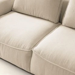 Studio Copenhagen Modulsofa Buckley I (2,5-Sitzer) - Webstoff Saia: Beige - Armlehne davorstehend links -Wohnzimmermöbel boutique en ligne 1000216919 201221 11162300489 DETAILS P000000001000216919