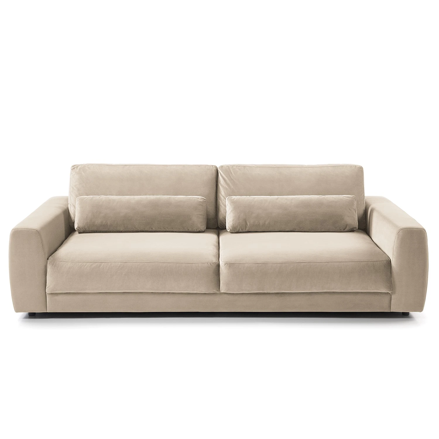 Studio Copenhagen Sofa Willows (3-Sitzer) - Samt Shyla: Beige 4 Studio Copenhagen Sofa Willows (3-Sitzer) - Samt Shyla: Beige – Bild 4