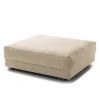 Studio Copenhagen Polsterhocker Willows - Webstoff Amila: Beige