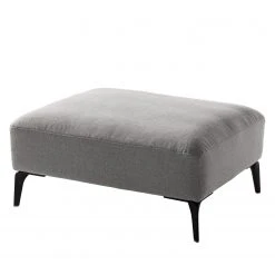 Studio Copenhagen Polsterhocker Berrie - Webstoff Milan: Hellgrau