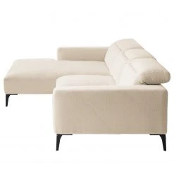 Studio Copenhagen Ecksofa Berrie I - Webstoff Saia: Beige - Breite: 266 cm - Longchair davorstehend links -Wohnzimmermöbel boutique en ligne 1000217457 201222 13343100102 DETAILS P000000001000217457