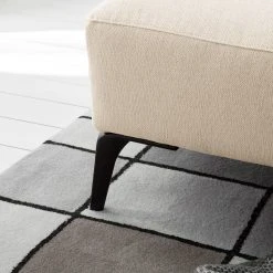 Studio Copenhagen Ecksofa Berrie I - Webstoff Saia: Beige - Breite: 266 cm - Longchair davorstehend links -Wohnzimmermöbel boutique en ligne 1000217457 210222 09072000216 DETAILS P000000001000217457