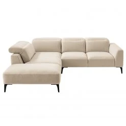 Studio Copenhagen Ecksofa Berrie II - Webstoff Saia: Beige - Breite: 263 cm - Ottomane davorstehend links -Wohnzimmermöbel boutique en ligne 1000217561 201222 13352500594 DETAILS P000000001000217561