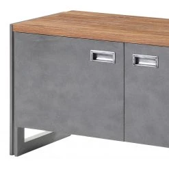 Ars manufacti Wohnwand Marton IV (4-teilig) - Eiche Stirling Dekor / Anthrazit -Wohnzimmermöbel boutique en ligne 1000217604 200630 09280100061 DETAILS P000000001000217604