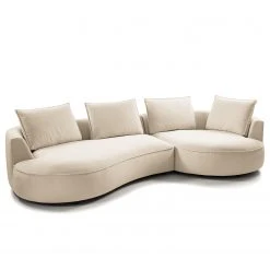 Studio Copenhagen Bigsofa Buckley II - Webstoff Saia: Beige - Ausrichtung rechts