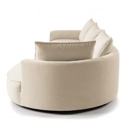 Studio Copenhagen Ecksofa Buckley I - Webstoff Saia: Beige - Longchair davorstehend rechts -Wohnzimmermöbel boutique en ligne 1000217922 201221 11173301027 DETAILS P000000001000217922