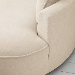 Studio Copenhagen Ecksofa Buckley I - Webstoff Saia: Beige - Longchair davorstehend rechts -Wohnzimmermöbel boutique en ligne 1000217922 210215 12150700321 DETAILS P000000001000217922