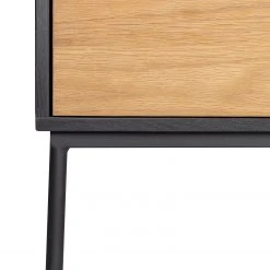 Studio Copenhagen Regal Xavi - Echtholzfurnier / Metall - Eiche / Eiche Schwarz -Wohnzimmermöbel boutique en ligne 1000218026 220107 12570100090 DETAILS P000000001000218026