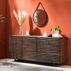 Studio Copenhagen Sideboard Kirley I - Akazie massiv - Akazie Dunkel -Wohnzimmermöbel boutique en ligne 1000218062 210608 14180000013 MOOD DETAILS P000000001000218062 mood