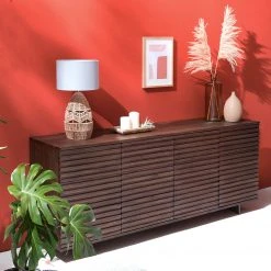 Studio Copenhagen Sideboard Kirley II - Akazie massiv - Akazie Dunkel -Wohnzimmermöbel boutique en ligne 1000218073 210420 08101000012 MOOD DETAILS P000000001000218073 mood