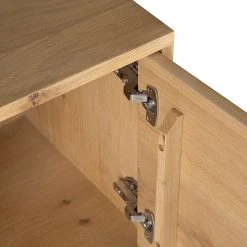 Studio Copenhagen TV-Lowboard Flox I - Echtholzfurnier / Metall - Eiche / Schwarz -Wohnzimmermöbel boutique en ligne 1000218126 210720 12084700014 DETAILS P000000001000218126