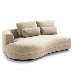 Studio Copenhagen Ecksofa Willows I - Webstoff Amila: Beige - Ottomane davorstehend links -Wohnzimmermöbel boutique en ligne 1000218179 201112 16422200796 DETAILS P000000001000218179