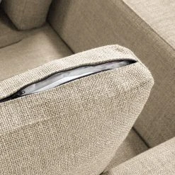 Studio Copenhagen Ecksofa Willows I - Webstoff Amila: Beige - Ottomane davorstehend links -Wohnzimmermöbel boutique en ligne 1000218179 201112 16422300810 DETAILS P000000001000218179