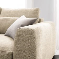 Studio Copenhagen Ecksofa Willows I - Webstoff Amila: Beige - Ottomane davorstehend links -Wohnzimmermöbel boutique en ligne 1000218179 210127 14550100360 DETAILS P000000001000218179