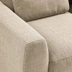 Studio Copenhagen Ecksofa Willows III - Webstoff Amila: Beige - Longchair davorstehend rechts -Wohnzimmermöbel boutique en ligne 1000218220 201215 18330300280 DETAILS P000000001000218220