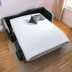 Jack & Alice Schlafsofa Teresina - Samt - Grau - Breite: 192 cm - Ausrichtung rechts -Wohnzimmermöbel boutique en ligne 1000218280 211006 061519000120 MOOD DETAILS P000000001000218280 mood