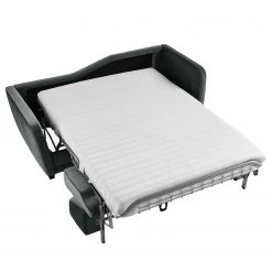 Jack & Alice Schlafsofa Teresina - Samt - Grau - Breite: 192 cm - Ausrichtung rechts -Wohnzimmermöbel boutique en ligne 1000218280 211006 06151900184 DETAILS P000000001000218280