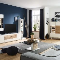 GWINNER Couchtisch Misano - Weiß / Wildeiche -Wohnzimmermöbel boutique en ligne 1000218309 200828 11261400020 MOOD DETAILS P000000001000218309 mood